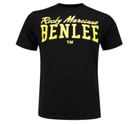 Rocky Marciano BenLee T-shirt Benlee Logo manches courtes noir et jaune Taille L