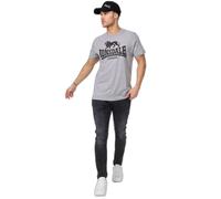 Lonsdale T-shirt Logo manches courtes homme gris/noir Taille L