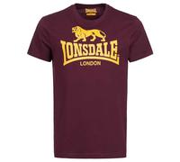 T-shirt coupe classique Lonsdale Logo Rouge XL
