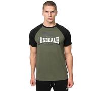 T-shirt coupe classique Lonsdale Magilligan Vert L