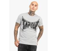 T-shirt coupe classique Tapout Logo Gris XL