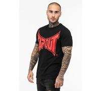 Tapout Logo Tee T-Shirt, Noir/Rouge, M Hommes