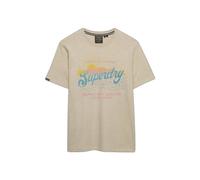 T-shirt coupe décontractée Superdry Gris S