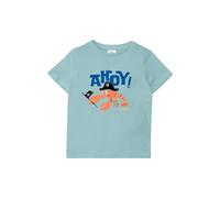 T-shirt coupe droite avec imprimÃ© Foam enfant s.Oliver Turquoise 6/7 ans