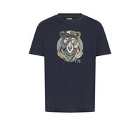 T-shirt coupe rÃ©gulier Blend Kiam Bleu S