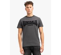 T-shirt coupe régulière Lonsdale Potternewton Gris S