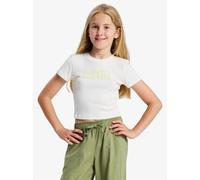 T-shirt court fille Roxy Baby One More Time Blanc 10 ans