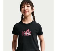 T-shirt court Mod Nike pour ado (fille) Noir XL