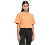 T-shirt court oversize - URBAN CLASSICS - rose saumon - Tissu en jersey doux - Manches courtes - Col arrondi XL