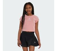 T-shirt court Street Jam Enfants Semi Pink Spark / White 13-14A