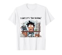 T-Shirt CPA « I Can't It's Tax Season Accounting Fun Accountant » T-Shirt