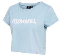 T-shirt Crop femme Hummel Legacy Bleu S