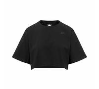 T-shirt crop femme Kappa Icropa Athleisure Noir S