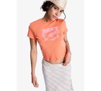 T-shirt crop femme Roxy Beach Love Rose L