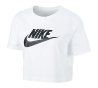T-shirt crop top femme Nike Sportswear Essential Blanc S Female