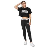 T-shirt cropped femme Lonsdale Gutch Common Noir XL