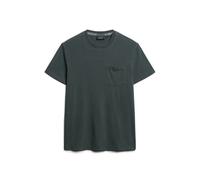 T-shirt dÃ©lavÃ© Ã poche Superdry Essential Noir M