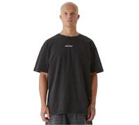 T-shirt dÃ©lavÃ© Lost Youth Chaos Noir XS