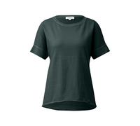 T-shirt dÃ©lavÃ© Relaxed Fit avec surpiqÃ»res dÃ©coratives femme s.Oliver Vert 44