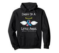 T-Shirt « Daddy of A Little Angel » pour Grossesse et Perte de Nourrisson Sweat à Capuche