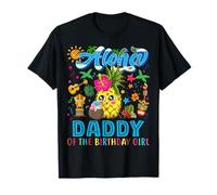 T-Shirt Daddy of The Birthday Girl Mommy Aloha Hawaii Party Tsh T-Shirt