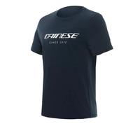 T-Shirt Dainese Essence Wordmark Carbone Girocollo Estival Manches Courtes