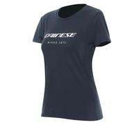T-SHIRT DAINESE ESSENCE WORDMARK FEMME CARBONE COL ROND ÉTÉ MANCHES COURTES