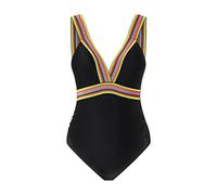 T-shirt d'allaitement pour femme - Mode de maternité - Maillot de bain une pièce - Mode de grossesse - Maillot de bain une pièce - Haut de maternité, Noir , XL