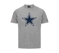 New Era Dallas Cowboys NFL Team Logo Gris T-Shirt