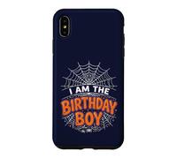 T-Shirt d'anniversaire « I'm The Boy » avec Toile d'araignée pour Halloween Coque pour iPhone XS Max