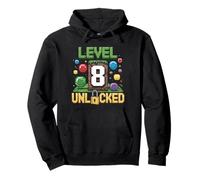 T-Shirt d'anniversaire pour Enfant Level 8 Unlocked 8 Sweat à Capuche