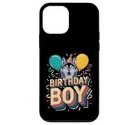 T-Shirt d'anniversaire pour garçon Loup Mignon pour Anniversaire de Loup Coque pour iPhone 12 Mini