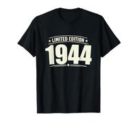 T-Shirt d'anniversaire Vintage 1944 Born in 1944 T-Shirt