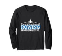 T-Shirt d'aviron A Row US Sport Hommes Femmes Crew Team Machine Manche Longue