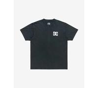 T-shirt DC Shoes Line Up manches courtes gris foncé blanc - S