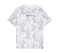 T-shirt DC Shoes Liquid Fuego Blanc XL