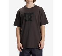 DC Shoes Homme Star Pigment Dye T-Shirt, Black Enzyme Wash, M EU