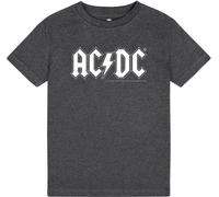 T-shirt de AC/DC - Metal-Kids - Logo - 104 à 164 - pour filles & garçonse - anthracite 4 Ans