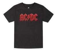 T-shirt de AC/DC - Metal-Kids - Logo - 104 à 164 - pour filles & garçonse - noir 6 Ans