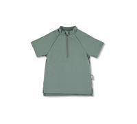Sterntaler - Kid's Kurzarm-Schwimmshirt Half Zip - Lycra - 74/80 - matte green