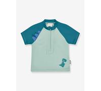 T-shirt de bain bébé à manches courtes avec crêtes de dinosaure 3D et protection UV STERNTALER bleu glacier 2/3A