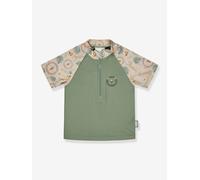 T-shirt de bain bébé à manches courtes motif lion et protection UV STERNTALER vert 12/18M