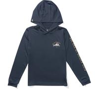 Salty Crew Lurking Sunshirt Long Sleeve Rash Guard Bleu L Garçon