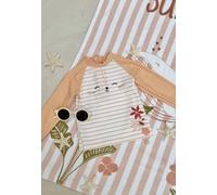 T-shirt De Bain Fille De Protection Uv Calvi Corail 3A