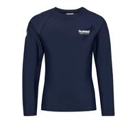 T-shirt de bain manches longues enfant Hummel Bleu 14 ans