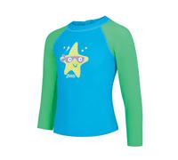 T-shirt de bain zippé à manches longues enfant Zoggs Bleu 5 ans