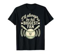 T-Shirt de Baseball « I'll Always Be Biggest Fan » T-Shirt