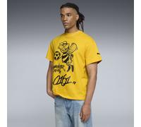 T-shirt de basketball PUMA HOOPS x MANCHESTER CITY Homme, Vêtements, Jaune Sizzle, 3XL 3XL