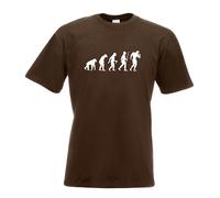 T-Shirt De Bodybuilding Évolution Imprimé Funshirt Design
