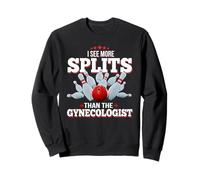 T-Shirt de Bowling I See More Splits Than The Gynecologist Sweatshirt
